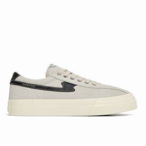 Beige Black Women's Stepney Workers Club Dellow S-strike Suede Low Top Sneakers | VKA6758LP