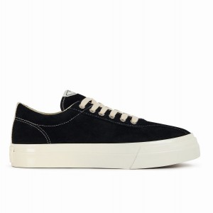 Black Women's Stepney Workers Club Dellow Suede Low Top Sneakers | JUC15PN